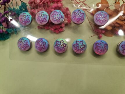 Ombre Shimmer Hijab Magnets(KMM-006-03)